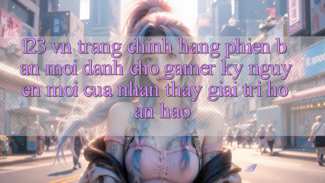 123 vn - Trang Chính Hãng Phiên bản mới Dành Cho Gamer: Kỷ Nguyên Mới Của Nhận thấy Giải Trí Hoàn hảo