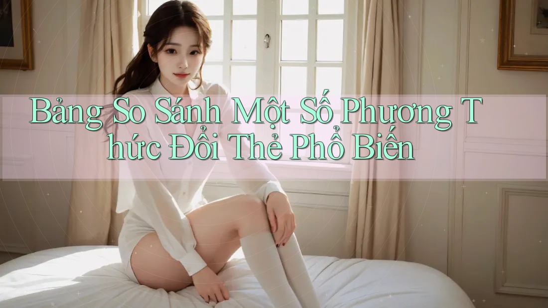 Bảng So Sánh Một Số Phương Thức Đổi Thẻ Phổ Biến Bảng So Sánh Một Số Phương Thức Đổi Thẻ Phổ Biến