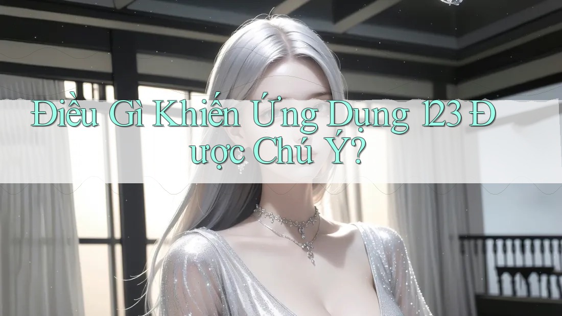 Điều Gì Khiến Ứng Dụng 123 Được Chú Ý? Điều Gì Khiến Ứng Dụng 123 Được Chú Ý?