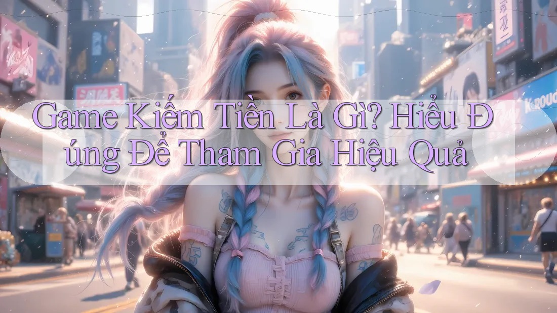 Game Kiếm Tiền Là Gì? Hiểu Đúng Để Tham Gia Hiệu Quả Game Kiếm Tiền Là Gì? Hiểu Đúng Để Tham Gia Hiệu Quả