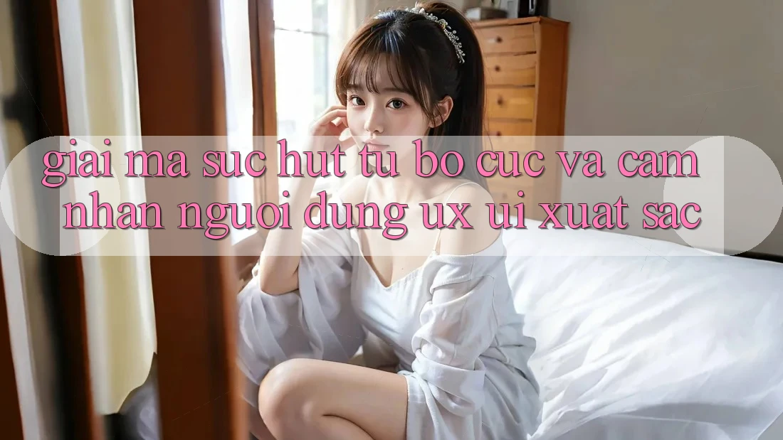 Giải Mã Sức Hút Từ Bố cục Và Cảm nhận Người Dùng (UX/UI) Xuất sắc Giải Mã Sức Hút Từ Bố cục Và Cảm nhận Người Dùng (UX/UI) Xuất sắc