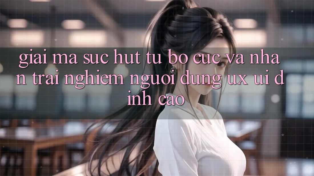 Giải Mã Sức Hút Từ Bố cục Và Nhận trải nghiệm Người Dùng (UX/UI) Đỉnh cao
