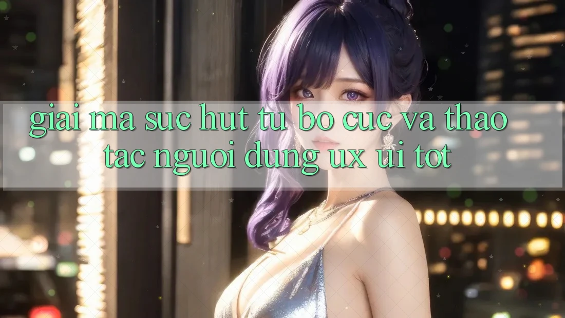 Giải Mã Sức Hút Từ Bố cục Và Thao tác Người Dùng (UX/UI) Tốt Giải Mã Sức Hút Từ Bố cục Và Thao tác Người Dùng (UX/UI) Tốt