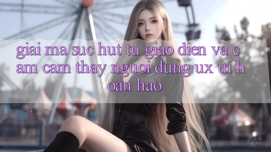 Giải Mã Sức Hút Từ Giao Diện Và Cảm cảm thấy Người Dùng (UX/UI) Hoàn hảo Giải Mã Sức Hút Từ Giao Diện Và Cảm cảm thấy Người Dùng (UX/UI) Hoàn hảo