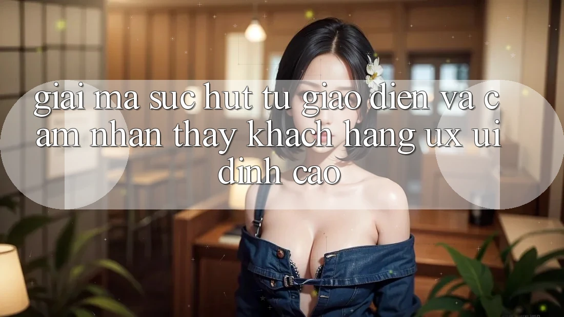 Giải Mã Sức Hút Từ Giao Diện Và Cảm nhận thấy Khách hàng (UX/UI) Đỉnh Cao Giải Mã Sức Hút Từ Giao Diện Và Cảm nhận thấy Khách hàng (UX/UI) Đỉnh Cao