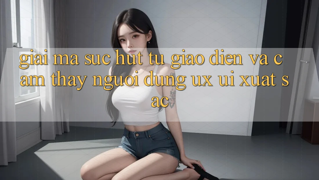 Giải Mã Sức Hút Từ Giao Diện Và Cảm thấy Người Dùng (UX/UI) Xuất sắc