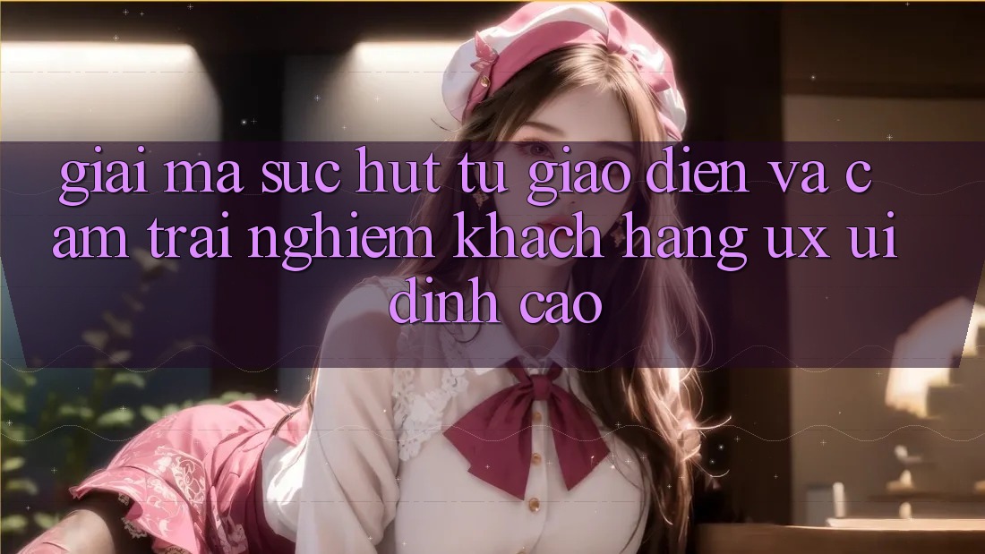 Giải Mã Sức Hút Từ Giao Diện Và Cảm trải nghiệm Khách hàng (UX/UI) Đỉnh Cao Giải Mã Sức Hút Từ Giao Diện Và Cảm trải nghiệm Khách hàng (UX/UI) Đỉnh Cao