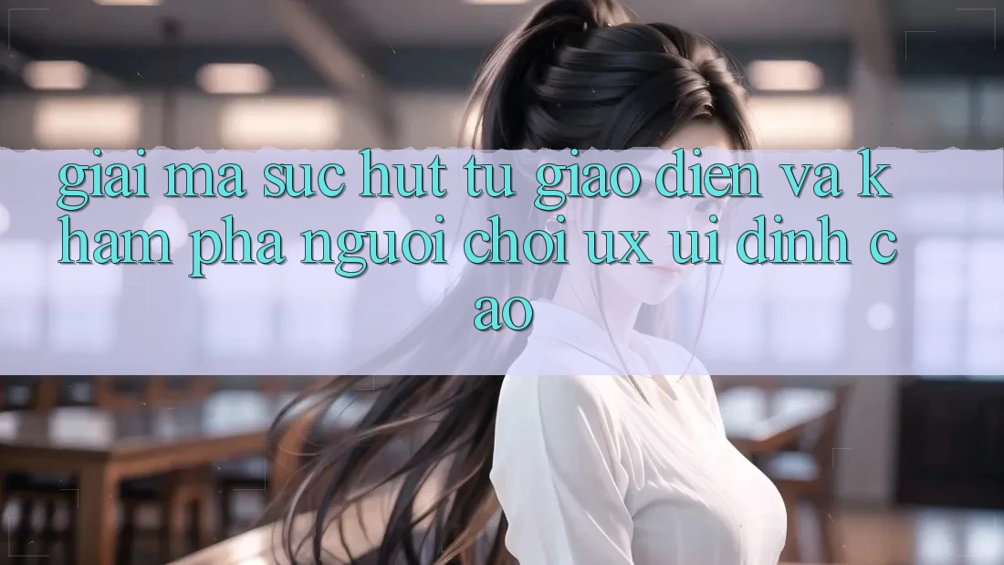 Giải Mã Sức Hút Từ Giao Diện Và Khám phá Người chơi (UX/UI) Đỉnh Cao Giải Mã Sức Hút Từ Giao Diện Và Khám phá Người chơi (UX/UI) Đỉnh Cao