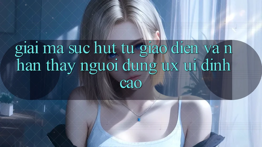 Giải Mã Sức Hút Từ Giao Diện Và Nhận thấy Người Dùng (UX/UI) Đỉnh Cao Giải Mã Sức Hút Từ Giao Diện Và Nhận thấy Người Dùng (UX/UI) Đỉnh Cao