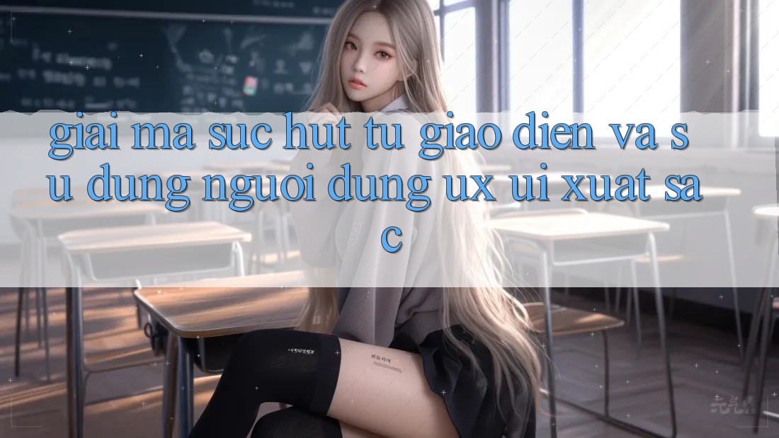 Giải Mã Sức Hút Từ Giao Diện Và Sử dụng Người Dùng (UX/UI) Xuất sắc Giải Mã Sức Hút Từ Giao Diện Và Sử dụng Người Dùng (UX/UI) Xuất sắc