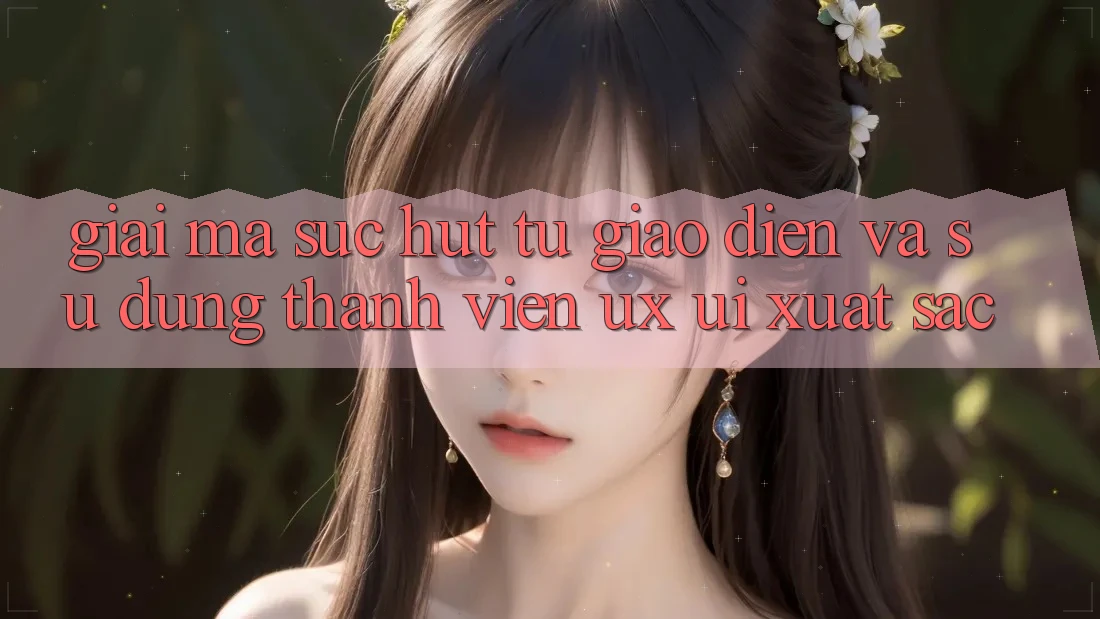 Giải Mã Sức Hút Từ Giao Diện Và Sử dụng Thành viên (UX/UI) Xuất sắc Giải Mã Sức Hút Từ Giao Diện Và Sử dụng Thành viên (UX/UI) Xuất sắc