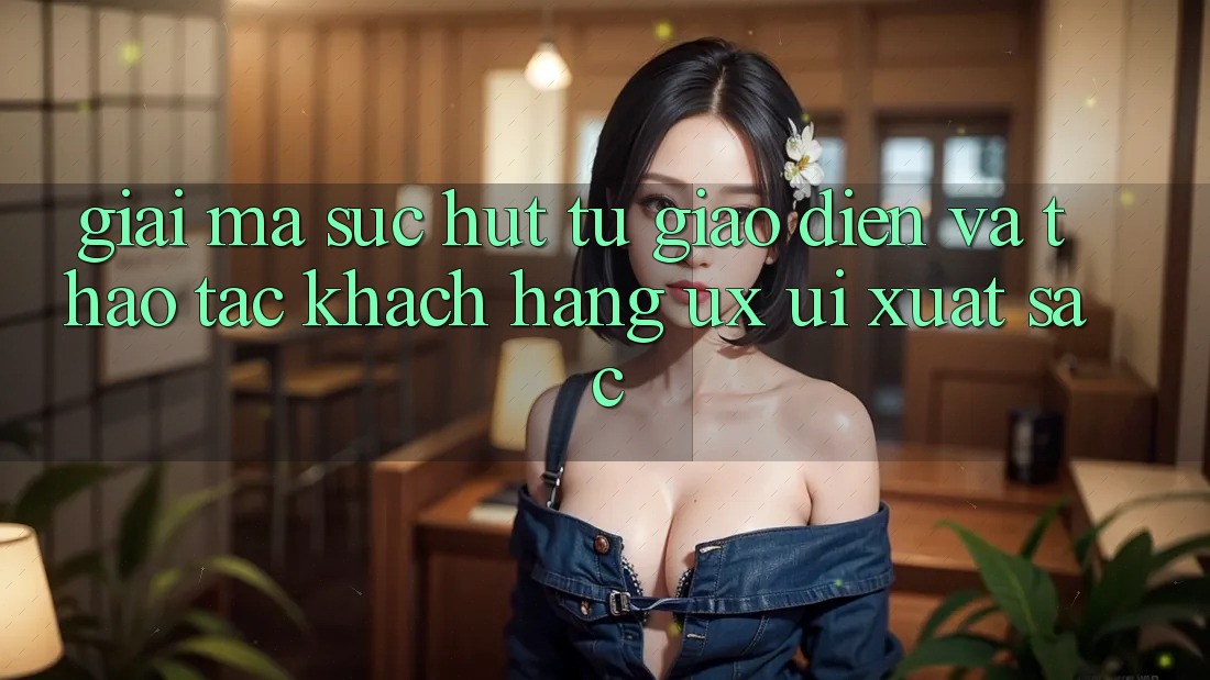 Giải Mã Sức Hút Từ Giao Diện Và Thao tác Khách hàng (UX/UI) Xuất sắc Giải Mã Sức Hút Từ Giao Diện Và Thao tác Khách hàng (UX/UI) Xuất sắc