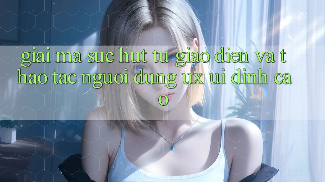 Giải Mã Sức Hút Từ Giao Diện Và Thao tác Người Dùng (UX/UI) Đỉnh Cao Giải Mã Sức Hút Từ Giao Diện Và Thao tác Người Dùng (UX/UI) Đỉnh Cao