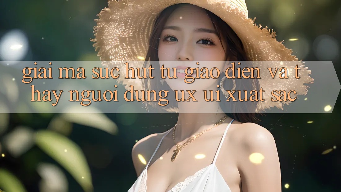 Giải Mã Sức Hút Từ Giao Diện Và Thấy Người Dùng (UX/UI) Xuất sắc Giải Mã Sức Hút Từ Giao Diện Và Thấy Người Dùng (UX/UI) Xuất sắc