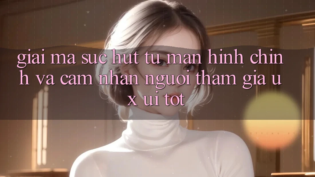 Giải Mã Sức Hút Từ Màn hình chính Và Cảm nhận Người tham gia (UX/UI) Tốt Giải Mã Sức Hút Từ Màn hình chính Và Cảm nhận Người tham gia (UX/UI) Tốt