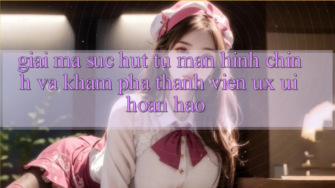 Giải Mã Sức Hút Từ Màn hình chính Và Khám phá Thành viên (UX/UI) Hoàn hảo