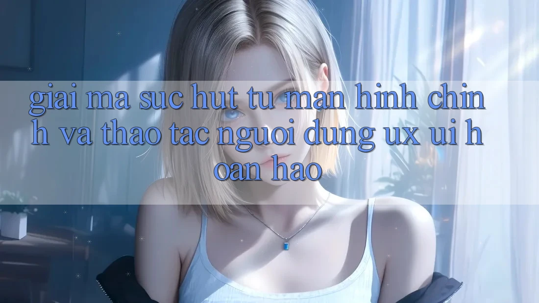Giải Mã Sức Hút Từ Màn hình chính Và Thao tác Người Dùng (UX/UI) Hoàn hảo Giải Mã Sức Hút Từ Màn hình chính Và Thao tác Người Dùng (UX/UI) Hoàn hảo