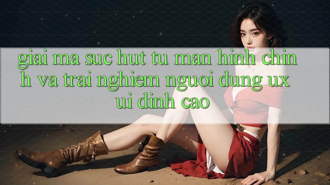 Giải Mã Sức Hút Từ Màn hình chính Và Trải Nghiệm Người Dùng (UX/UI) Đỉnh Cao Giải Mã Sức Hút Từ Màn hình chính Và Trải Nghiệm Người Dùng (UX/UI) Đỉnh Cao