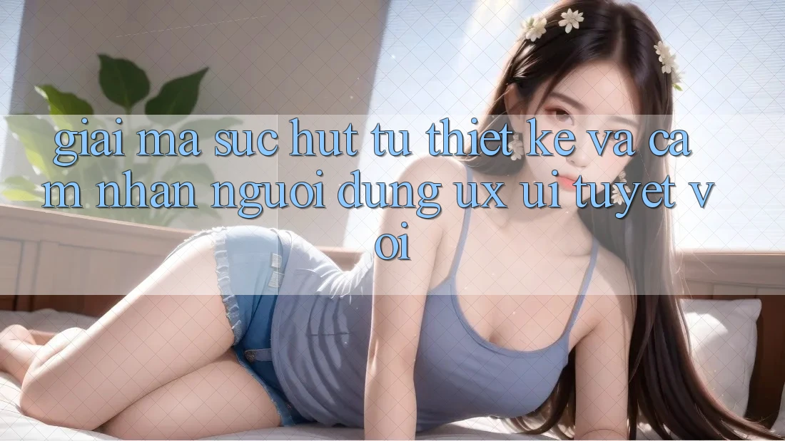 Giải Mã Sức Hút Từ Thiết kế Và Cảm nhận Người Dùng (UX/UI) Tuyệt vời Giải Mã Sức Hút Từ Thiết kế Và Cảm nhận Người Dùng (UX/UI) Tuyệt vời