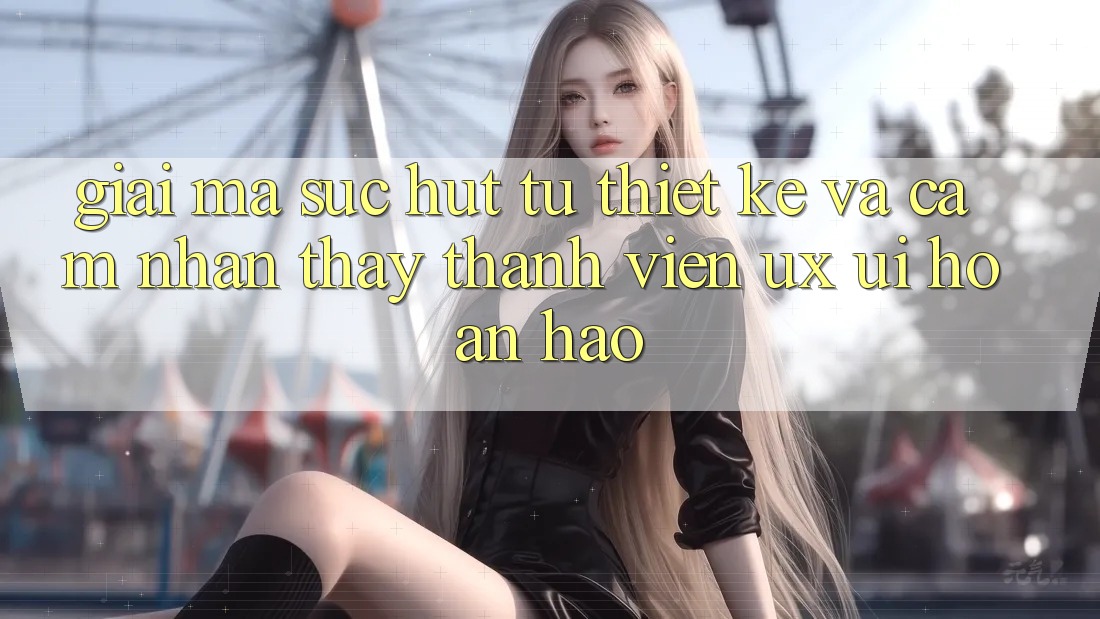 Giải Mã Sức Hút Từ Thiết kế Và Cảm nhận thấy Thành viên (UX/UI) Hoàn hảo Giải Mã Sức Hút Từ Thiết kế Và Cảm nhận thấy Thành viên (UX/UI) Hoàn hảo