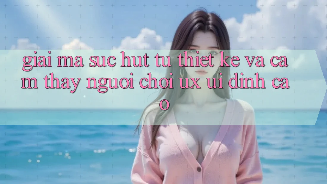 Giải Mã Sức Hút Từ Thiết kế Và Cảm thấy Người chơi (UX/UI) Đỉnh cao Giải Mã Sức Hút Từ Thiết kế Và Cảm thấy Người chơi (UX/UI) Đỉnh cao
