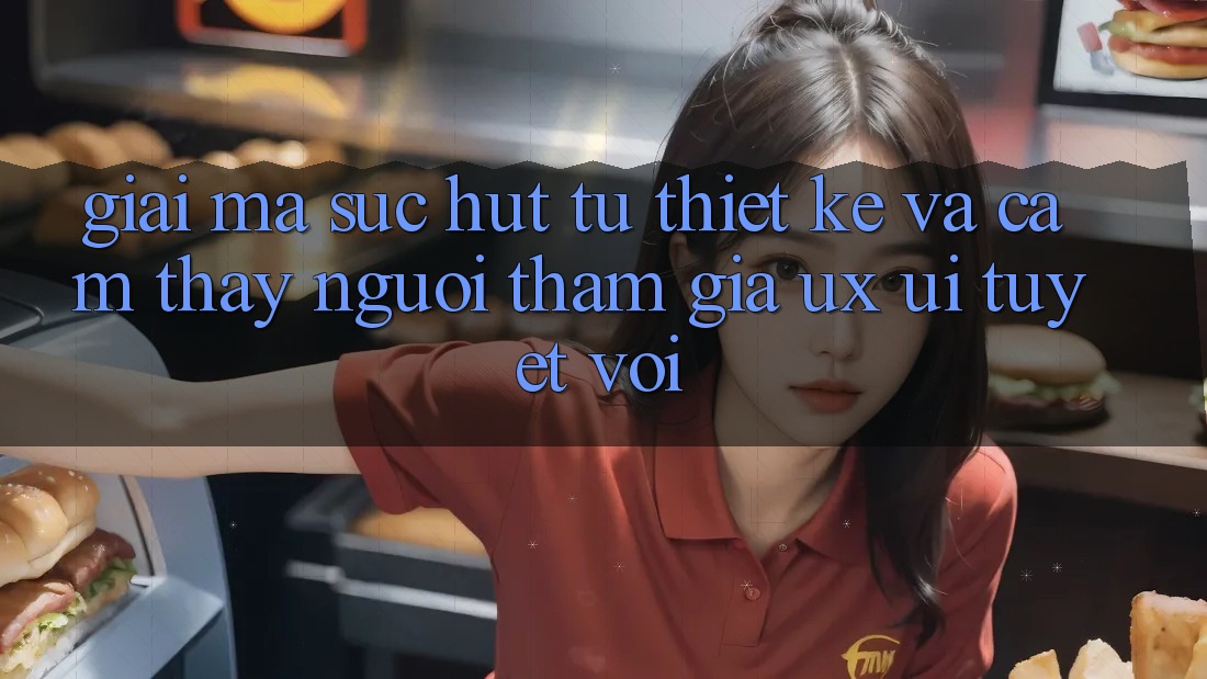 Giải Mã Sức Hút Từ Thiết kế Và Cảm thấy Người tham gia (UX/UI) Tuyệt vời Giải Mã Sức Hút Từ Thiết kế Và Cảm thấy Người tham gia (UX/UI) Tuyệt vời