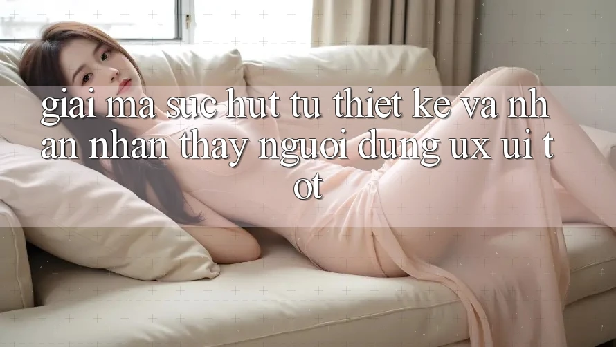 Giải Mã Sức Hút Từ Thiết kế Và Nhận nhận thấy Người Dùng (UX/UI) Tốt Giải Mã Sức Hút Từ Thiết kế Và Nhận nhận thấy Người Dùng (UX/UI) Tốt
