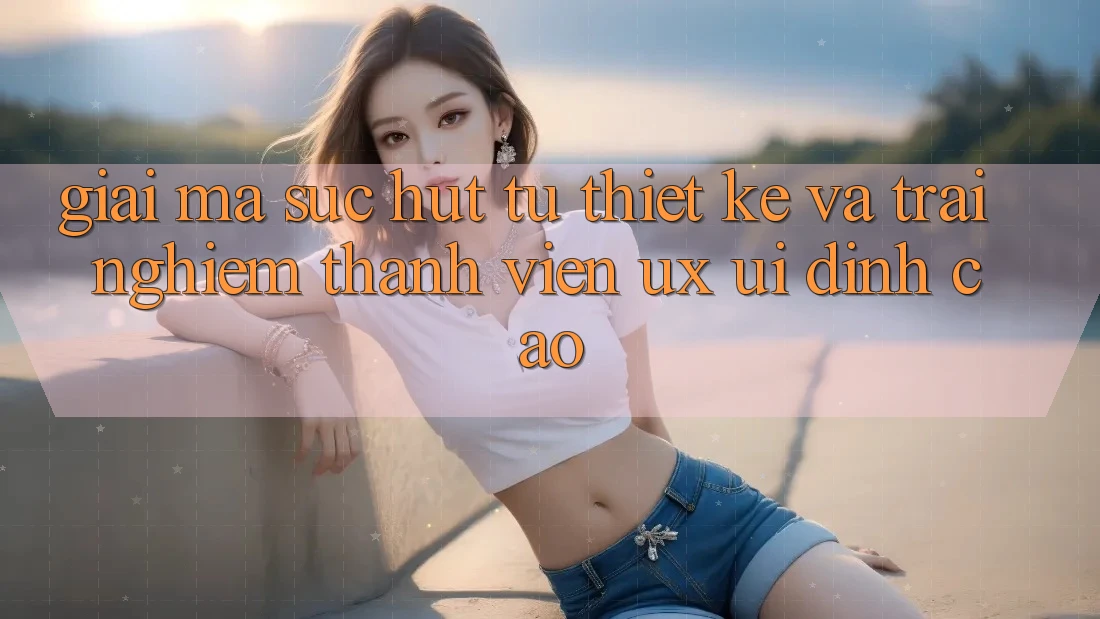 Giải Mã Sức Hút Từ Thiết kế Và Trải Nghiệm Thành viên (UX/UI) Đỉnh Cao Giải Mã Sức Hút Từ Thiết kế Và Trải Nghiệm Thành viên (UX/UI) Đỉnh Cao