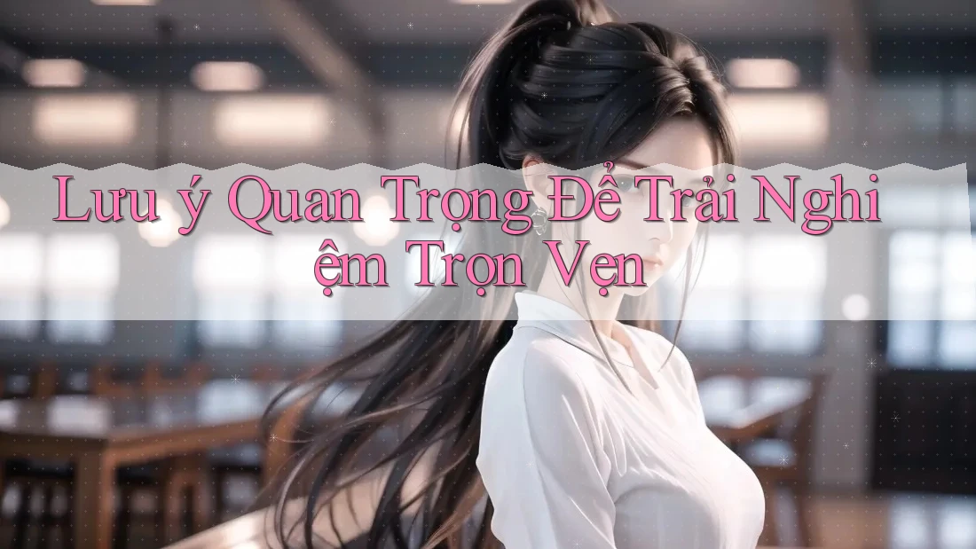 Lưu ý Quan Trọng Để Trải Nghiệm Trọn Vẹn Lưu ý Quan Trọng Để Trải Nghiệm Trọn Vẹn