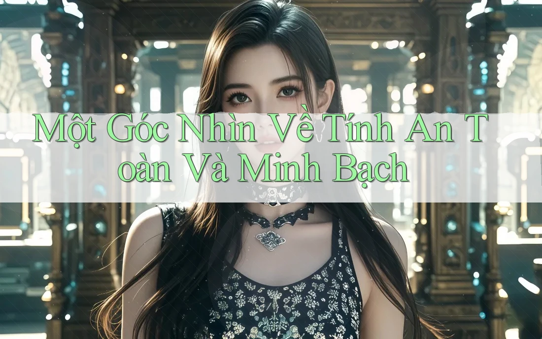 Một Góc Nhìn Về Tính An Toàn Và Minh Bạch Một Góc Nhìn Về Tính An Toàn Và Minh Bạch