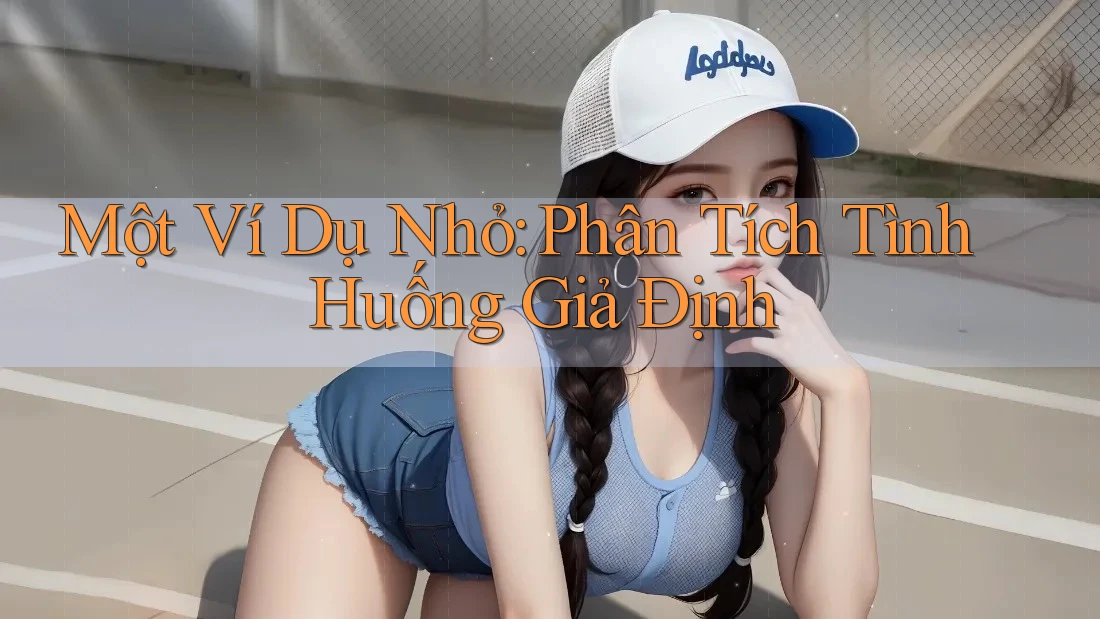 Một Ví Dụ Nhỏ: Phân Tích Tình Huống Giả Định Một Ví Dụ Nhỏ: Phân Tích Tình Huống Giả Định