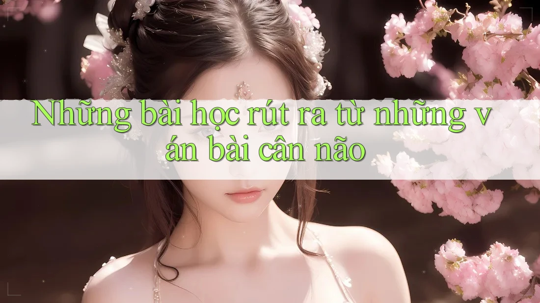 Những bài học rút ra từ những ván bài cân não