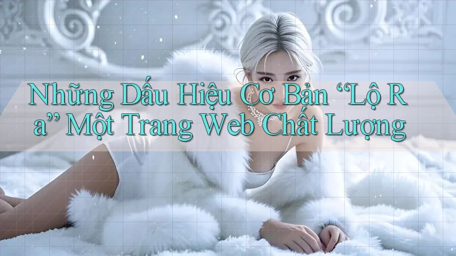 Những Dấu Hiệu Cơ Bản “Lộ Ra” Một Trang Web Chất Lượng Những Dấu Hiệu Cơ Bản “Lộ Ra” Một Trang Web Chất Lượng