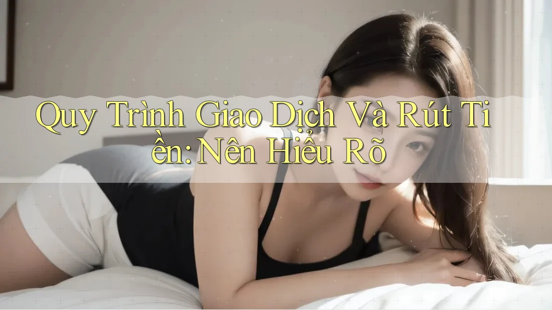 Quy Trình Giao Dịch Và Rút Tiền: Nên Hiểu Rõ Quy Trình Giao Dịch Và Rút Tiền: Nên Hiểu Rõ