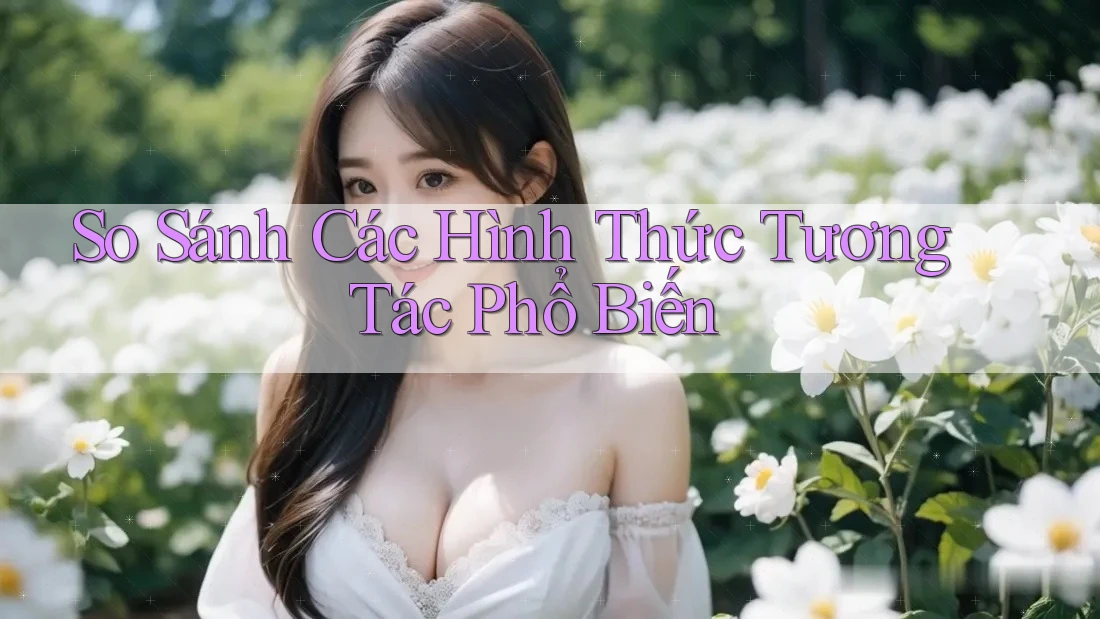 So Sánh Các Hình Thức Tương Tác Phổ Biến So Sánh Các Hình Thức Tương Tác Phổ Biến