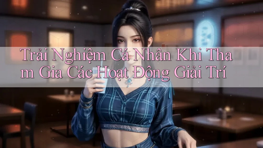 Trải Nghiệm Cá Nhân Khi Tham Gia Các Hoạt Động Giải Trí Trải Nghiệm Cá Nhân Khi Tham Gia Các Hoạt Động Giải Trí