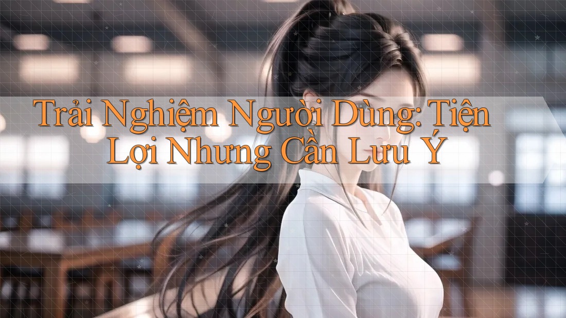 Trải Nghiệm Người Dùng: Tiện Lợi Nhưng Cần Lưu Ý Trải Nghiệm Người Dùng: Tiện Lợi Nhưng Cần Lưu Ý
