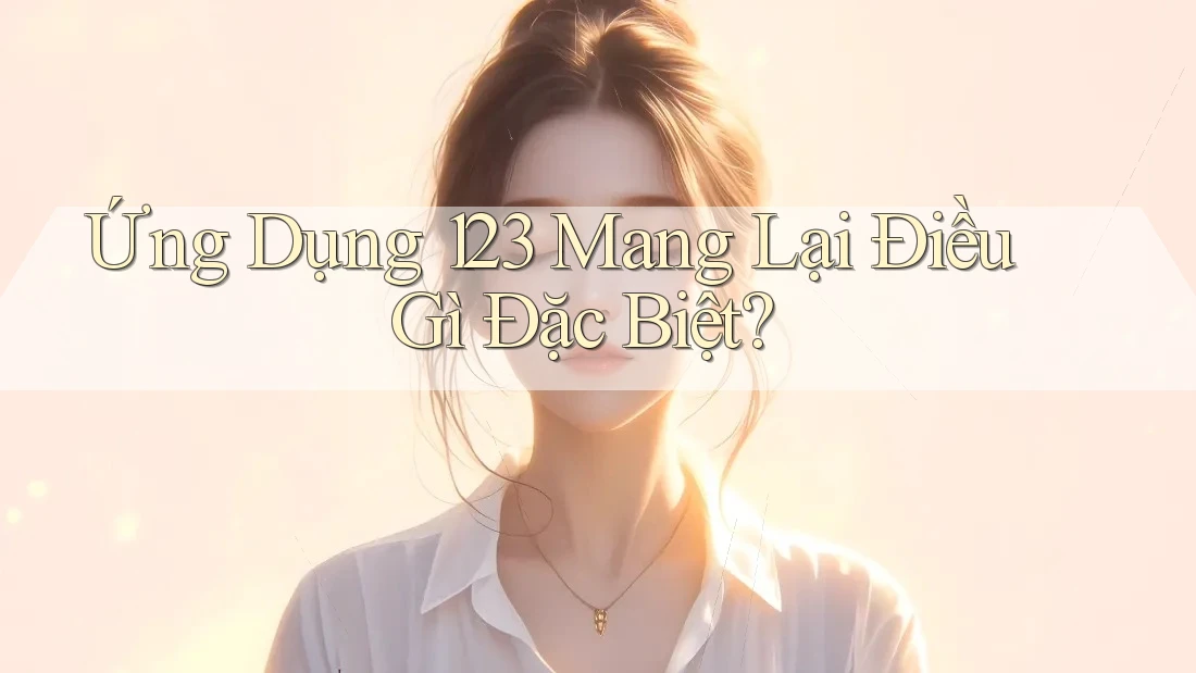 Ứng Dụng 123 Mang Lại Điều Gì Đặc Biệt? Ứng Dụng 123 Mang Lại Điều Gì Đặc Biệt?