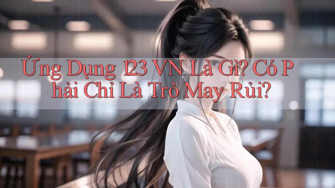 Ứng Dụng 123 VN Là Gì? Có Phải Chỉ Là Trò May Rủi? Ứng Dụng 123 VN Là Gì? Có Phải Chỉ Là Trò May Rủi?