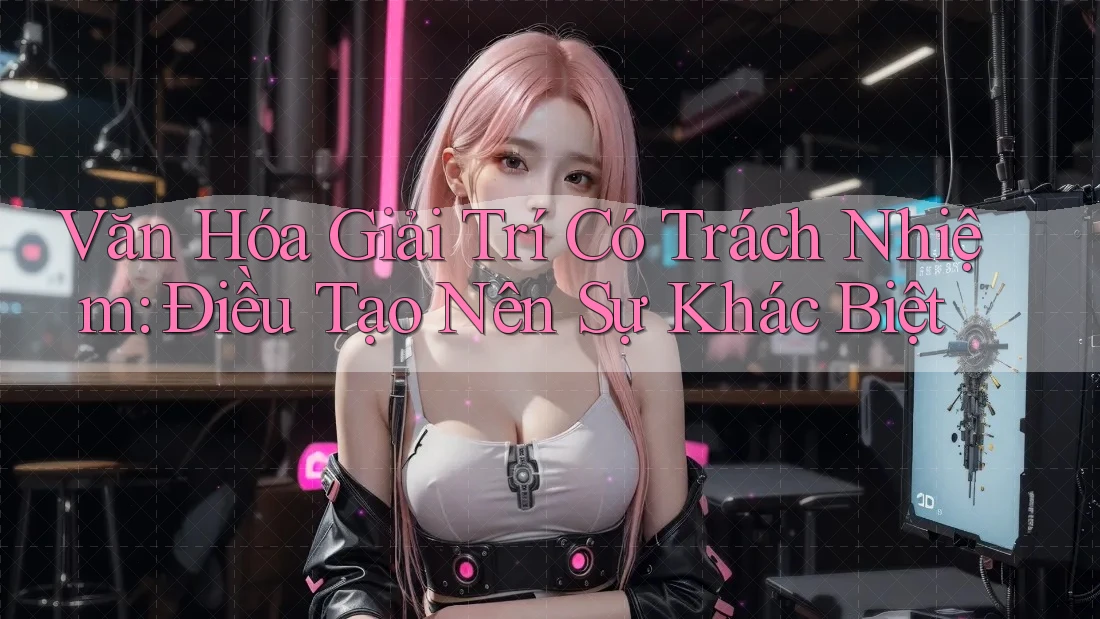 Văn Hóa Giải Trí Có Trách Nhiệm: Điều Tạo Nên Sự Khác Biệt Văn Hóa Giải Trí Có Trách Nhiệm: Điều Tạo Nên Sự Khác Biệt